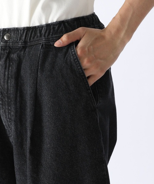 niko and...（ニコアンド）の「［niko and ...JEANS 2023AW］デニムテーパードパンツ（デニムパンツ・メンズ・ブルー/ブラック・MEDIUM/LARGE）」の16枚目の写真