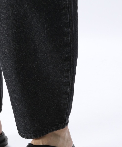 niko and...（ニコアンド）の「［niko and ...JEANS 2023AW］デニムテーパードパンツ（デニムパンツ・メンズ・ブルー/ブラック・MEDIUM/LARGE）」の17枚目の写真