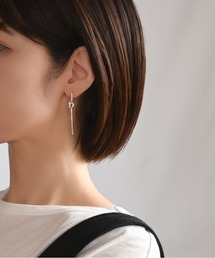 MUTURA（ムツラ）の「SV925 knot ピアス（ピアス（両耳用））」