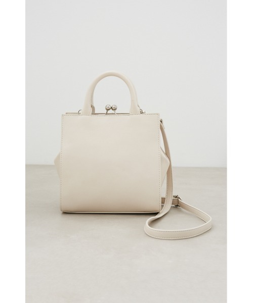 AZUL by moussy（アズールバイマウジー）の「メタルフレームバッグⅡ（ショルダーバッグ・レディース・ダークグリーン/ブラック/ライトベージュ/ホワイト系その他・FREE）」の17枚目の写真