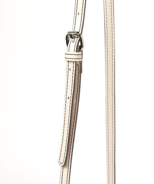 mysty woman（ミスティウーマン）の「パイピングレザーBAG 969378（ハンドバッグ・レディース・ブラック/ブラウン/アイボリー・FREE）」の18枚目の写真