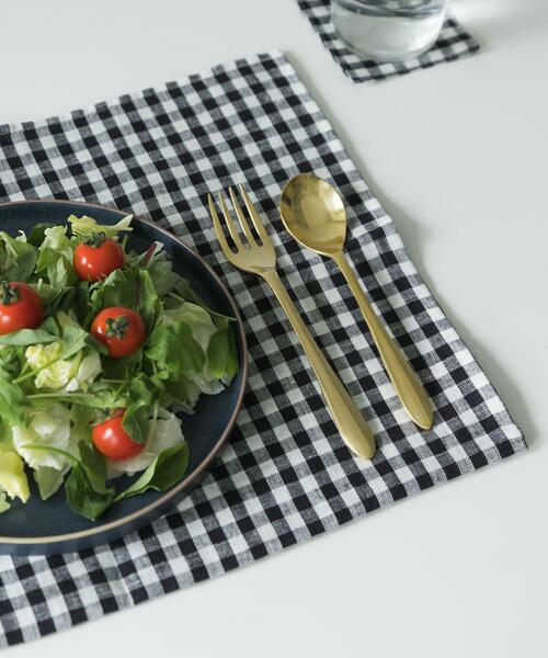 fog linen work（フォグリネンワーク）の「fog linen work　キッチンクロス（キッチンツール・レディース・ネイビー・-）」の2枚目の写真