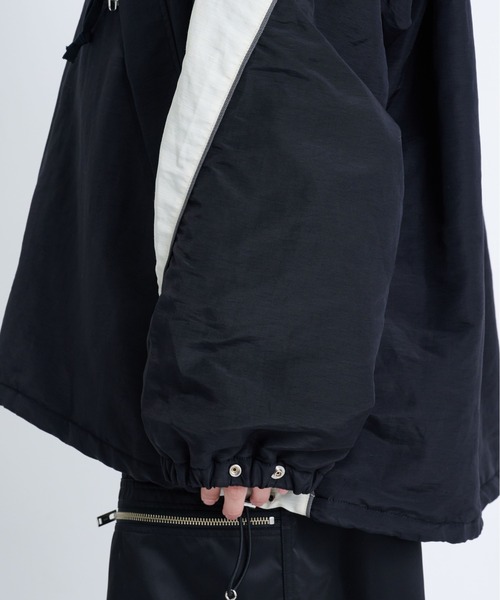 ANEI(アーネイ)の「【ANEI】RUDI ANORAK THERMAL(ミリタリージャケット・メンズ・ブラック/セージグリーン・2/3)」の22枚目の写真