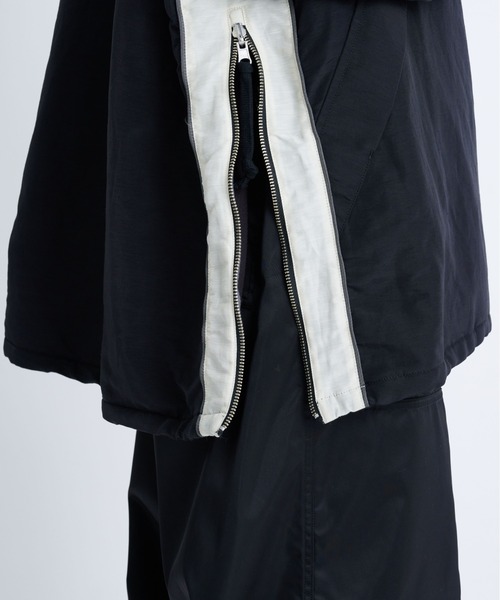 ANEI(アーネイ)の「【ANEI】RUDI ANORAK THERMAL(ミリタリージャケット・メンズ・ブラック/セージグリーン・2/3)」の19枚目の写真