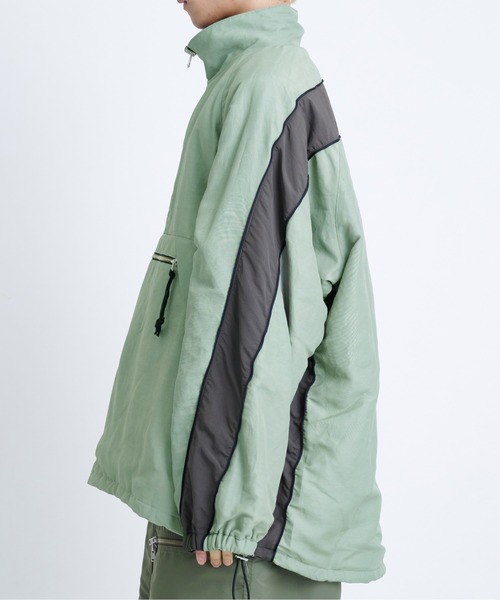 ANEI(アーネイ)の「【ANEI】RUDI ANORAK THERMAL(ミリタリージャケット・メンズ・ブラック/セージグリーン・2/3)」の14枚目の写真