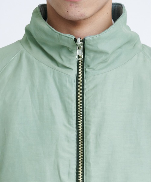 ANEI(アーネイ)の「【ANEI】RUDI ANORAK THERMAL(ミリタリージャケット・メンズ・ブラック/セージグリーン・2/3)」の12枚目の写真