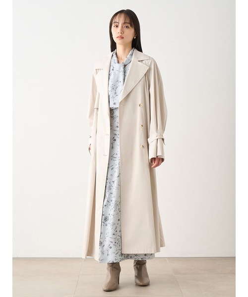 SNIDEL（スナイデル）の「トレンチコート（トレンチコート・レディース・ベージュ/アイボリー・1/0）」の6枚目の写真