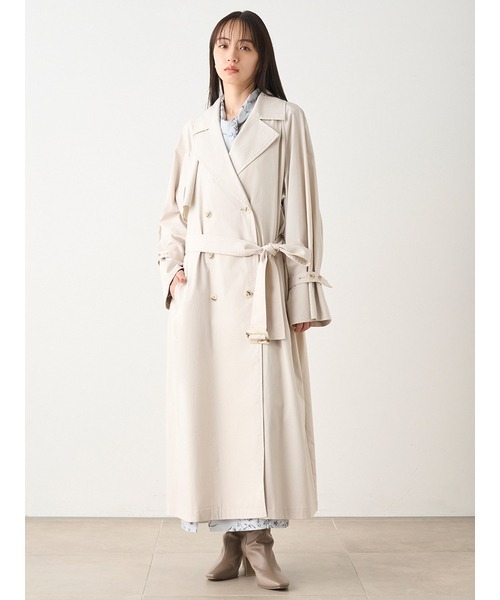 SNIDEL（スナイデル）の「トレンチコート（トレンチコート・レディース・ベージュ/アイボリー・1/0）」の17枚目の写真