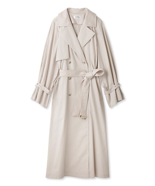 SNIDEL（スナイデル）の「トレンチコート（トレンチコート・レディース・ベージュ/アイボリー・1/0）」の19枚目の写真