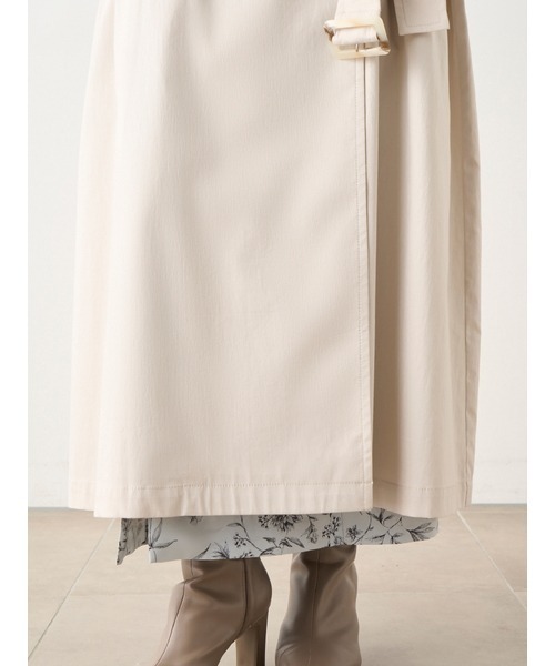 SNIDEL（スナイデル）の「トレンチコート（トレンチコート・レディース・ベージュ/アイボリー・1/0）」の13枚目の写真