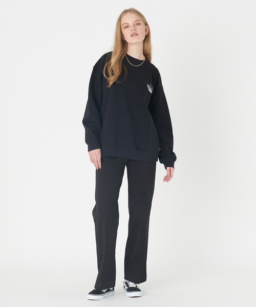 Levi's(リーバイス)の「Levi's/リーバイス クルーネックスウェットシャツ ブラック HITS(スウェット・レディース・ブラック・S/M/XS)」の5枚目の写真