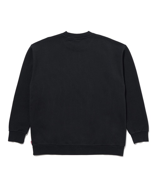 Levi's(リーバイス)の「Levi's/リーバイス クルーネックスウェットシャツ ブラック HITS(スウェット・レディース・ブラック・S/M/XS)」の8枚目の写真