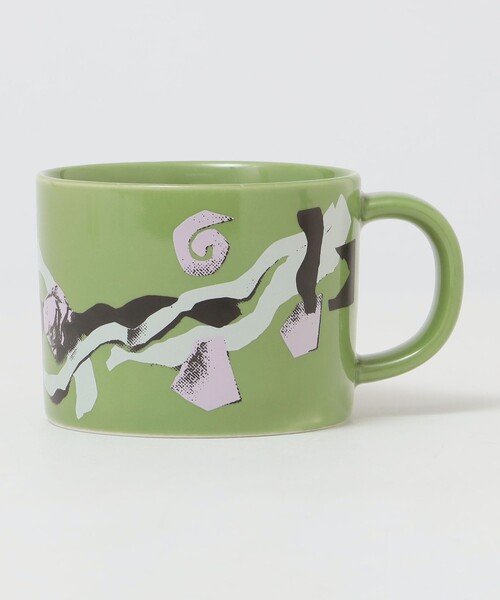 SHIPS（シップス）の「PAPER MUSIC × SHIPS: COMMON SOUP MUG / スープ マグカップ（グラス/マグカップ/タンブラー・メンズ・ライトホワイト/グリーン/イエロー/グレー/ネイビー/レッド・ONE SIZE）」の3枚目の写真