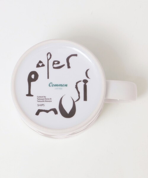 SHIPS（シップス）の「PAPER MUSIC × SHIPS: COMMON SOUP MUG / スープ マグカップ（グラス/マグカップ/タンブラー・メンズ・ライトホワイト/グリーン/イエロー/グレー/ネイビー/レッド・ONE SIZE）」の9枚目の写真