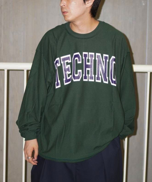 ISNESS MUSIC Techno Tシャツ 黒 ISNESS MUSIC / イズネスミュージック】TECHNO T-SHIRT（Tシャツ