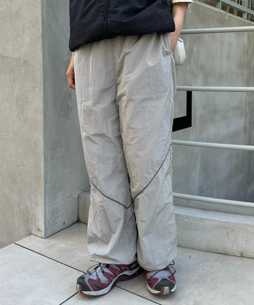 SOUNDSGOOOOD（サウンズグッド）の「■【SOUNDS GOOOOD / サウンズグッド】裏フリーストレーニングパンツ/ドローコード付（その他パンツ・レディース・ネイビー/ブラック/シルバー・ONE SIZE）」の11枚目の写真