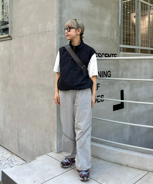 SOUNDSGOOOOD（サウンズグッド）の「■【SOUNDS GOOOOD / サウンズグッド】裏フリーストレーニングパンツ/ドローコード付（その他パンツ・レディース・ネイビー/ブラック/シルバー・ONE SIZE）」の12枚目の写真