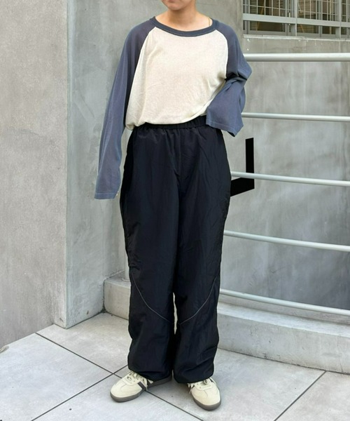 SOUNDSGOOOOD（サウンズグッド）の「■【SOUNDS GOOOOD / サウンズグッド】裏フリーストレーニングパンツ/ドローコード付（その他パンツ・レディース・ネイビー/ブラック/シルバー・ONE SIZE）」の4枚目の写真