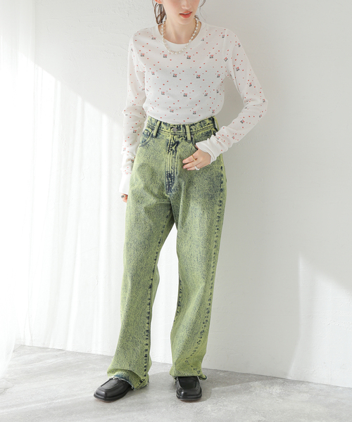 I&ME（アイアンドミー）の「別注【 I&ME×Miller×Oriens】サーマルTEE（Tシャツ/カットソー・レディース・ホワイト・FREE）」の6枚目の写真