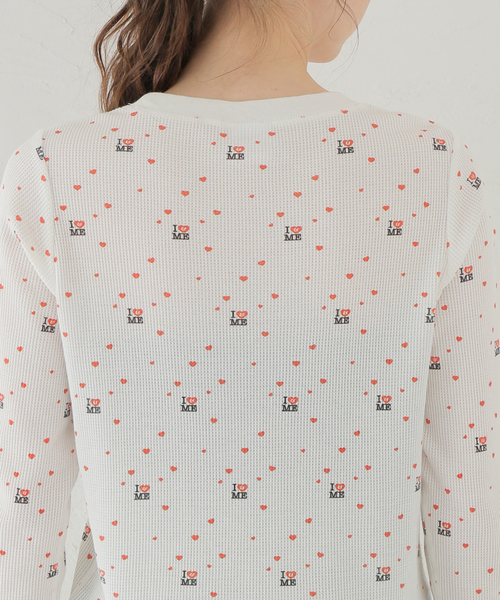 I&ME（アイアンドミー）の「別注【 I&ME×Miller×Oriens】サーマルTEE（Tシャツ/カットソー・レディース・ホワイト・FREE）」の11枚目の写真