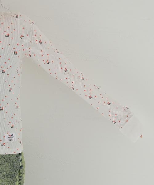 I&ME（アイアンドミー）の「別注【 I&ME×Miller×Oriens】サーマルTEE（Tシャツ/カットソー・レディース・ホワイト・FREE）」の12枚目の写真