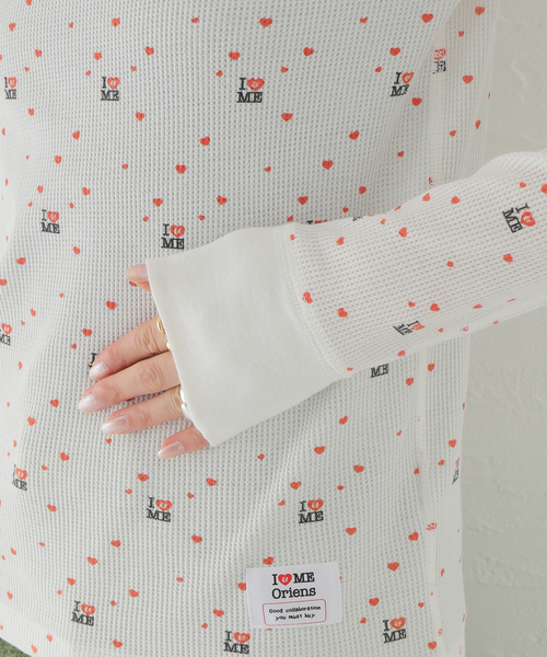 I&ME（アイアンドミー）の「別注【 I&ME×Miller×Oriens】サーマルTEE（Tシャツ/カットソー・レディース・ホワイト・FREE）」の13枚目の写真