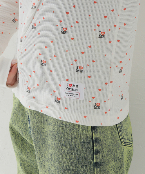 I&ME（アイアンドミー）の「別注【 I&ME×Miller×Oriens】サーマルTEE（Tシャツ/カットソー・レディース・ホワイト・FREE）」の14枚目の写真