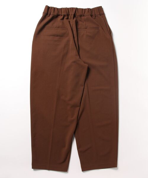 leswel（レスウェル）の「【L～5L 大きいサイズ】カット ジョーゼット タック テーパードパンツ（その他パンツ・レディース・ブラウン/ブラック・5L/4L/3L/LL/L）」の18枚目の写真