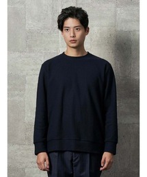 Perfect Suit FActory（パーフェクトスーツファクトリー）の「クルーネック ニットトレーナー  オレンジ/カーキ/ネービー（スウェット）」