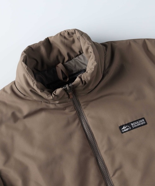 CAMP7（キャンプセブン）の「【CAMP7】【ＥＡＺＹＰ】中綿ジャケット（ブルゾン・メンズ・ベージュ/ブラック・L/XL/M）」の9枚目の写真