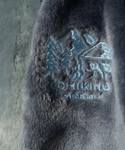 BEAMS mini（ビームスミニ）の「BEAMS mini / アウトドア ボアフリース ジャケット（90～150cm）（スウェット・キッズ・インディゴブルー/ベージュ・150/140/130/100/110/120/90）」の17枚目の写真