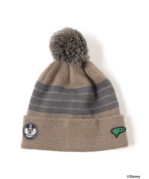 BEAMS GOLF（ビームスゴルフ）の「BEAMS GOLF / Disney（ディズニー） ニットキャップ（ニットキャップ/ビーニー・レディース・ホワイト/ベージュ/グリーン/ブラック・FREE）」の10枚目の写真