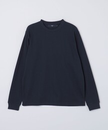 SHIPS Colors:〈洗濯機可能〉ハニカム クルーネック ロングスリーブ
