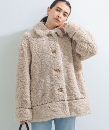 Ray BEAMS | Ray BEAMS / ボア ハーフコート(その他アウター)