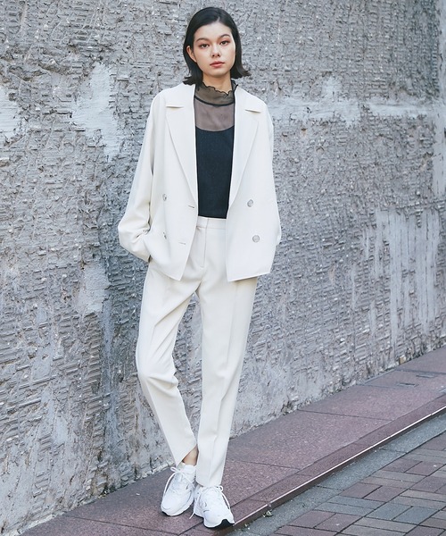 セール】【ウォッシャブル/手洗い可能】コクーンPコート風ジャケット