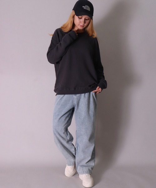 JEMORGAN（ジェーイーモーガン）の「(LK)【JEMORGAN】柔編み 裏毛 スウェット プルオーバー（スウェット・メンズ・オフホワイト/チャコールグレー/杢グレー・MEDIUM/LARGE/X-LARGE）」の10枚目の写真