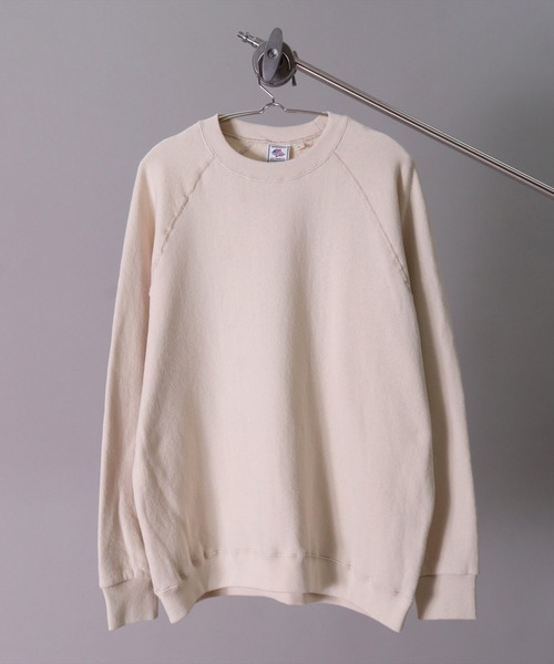 JEMORGAN（ジェーイーモーガン）の「(LK)【JEMORGAN】柔編み 裏毛 スウェット プルオーバー（スウェット・メンズ・オフホワイト/チャコールグレー/杢グレー・MEDIUM/LARGE/X-LARGE）」の13枚目の写真