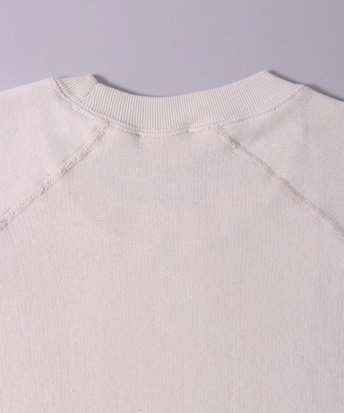 JEMORGAN（ジェーイーモーガン）の「(LK)【JEMORGAN】柔編み 裏毛 スウェット プルオーバー（スウェット・メンズ・オフホワイト/チャコールグレー/杢グレー・MEDIUM/LARGE/X-LARGE）」の6枚目の写真