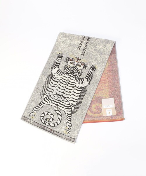 POST GENERAL（ポストジェネラル）の「POST GENERAL/ポストジェネラル 別注 TO-GO MAT LONG / トゥーゴーマット ロング（ラグ/マット・メンズ・ブラック/オレンジ/ホワイト/グレー・ONE SIZE）」の2枚目の写真