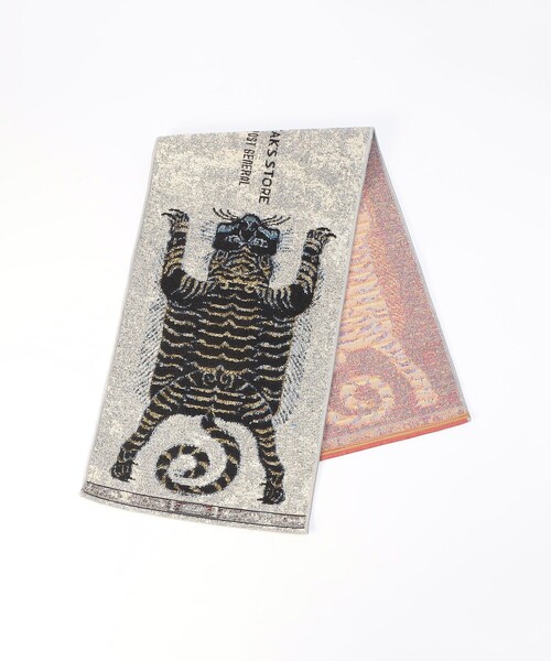 POST GENERAL（ポストジェネラル）の「POST GENERAL/ポストジェネラル 別注 TO-GO MAT LONG / トゥーゴーマット ロング（ラグ/マット・メンズ・ブラック/オレンジ/ホワイト/グレー・ONE SIZE）」の3枚目の写真