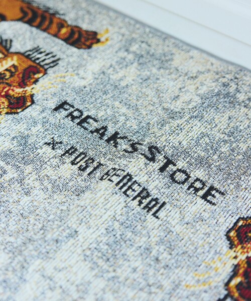 POST GENERAL（ポストジェネラル）の「POST GENERAL/ポストジェネラル 別注 TO-GO MAT LONG / トゥーゴーマット ロング（ラグ/マット・メンズ・ブラック/オレンジ/ホワイト/グレー・ONE SIZE）」の8枚目の写真