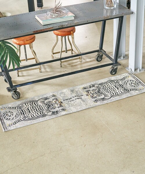 POST GENERAL（ポストジェネラル）の「POST GENERAL/ポストジェネラル 別注 TO-GO MAT LONG / トゥーゴーマット ロング（ラグ/マット・メンズ・ブラック/オレンジ/ホワイト/グレー・ONE SIZE）」の10枚目の写真