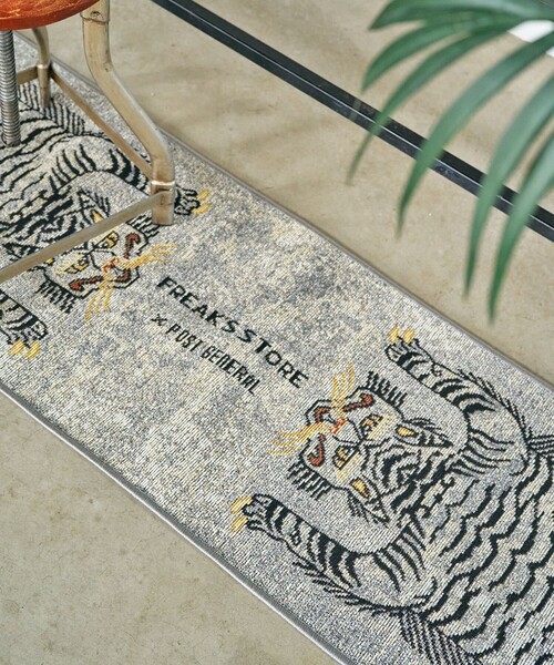 POST GENERAL（ポストジェネラル）の「POST GENERAL/ポストジェネラル 別注 TO-GO MAT LONG / トゥーゴーマット ロング（ラグ/マット・メンズ・ブラック/オレンジ/ホワイト/グレー・ONE SIZE）」の14枚目の写真