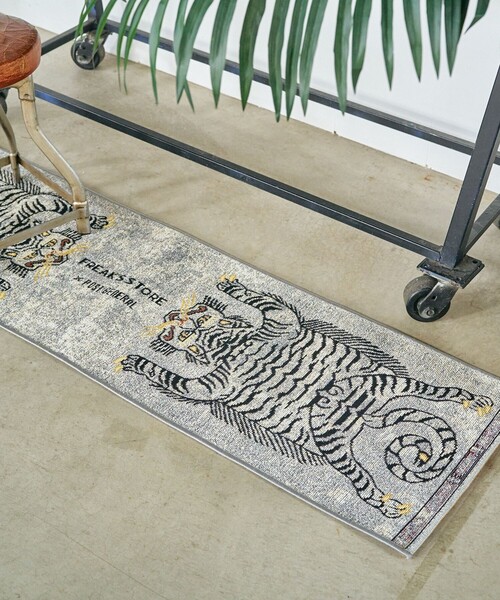 POST GENERAL（ポストジェネラル）の「POST GENERAL/ポストジェネラル 別注 TO-GO MAT LONG / トゥーゴーマット ロング（ラグ/マット・メンズ・ブラック/オレンジ/ホワイト/グレー・ONE SIZE）」の17枚目の写真