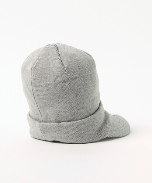 NEW ERA（ニューエラ）の「NEW ERA × BEAMS GOLF / 別注 バイザー ニットキャップ（ニットキャップ/ビーニー・レディース・グレー/ブラック・FREE）」の5枚目の写真