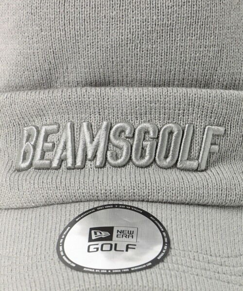 NEW ERA（ニューエラ）の「NEW ERA × BEAMS GOLF / 別注 バイザー ニットキャップ（ニットキャップ/ビーニー・レディース・グレー/ブラック・FREE）」の6枚目の写真