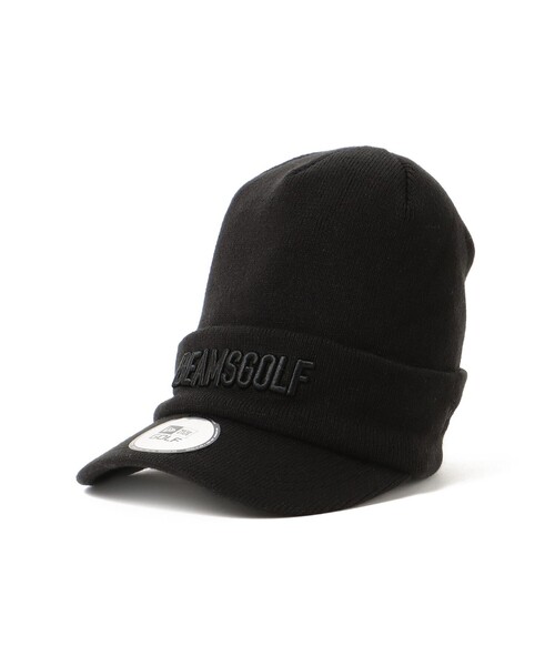 NEW ERA（ニューエラ）の「NEW ERA × BEAMS GOLF / 別注 バイザー ニットキャップ（ニットキャップ/ビーニー・レディース・グレー/ブラック・FREE）」の9枚目の写真