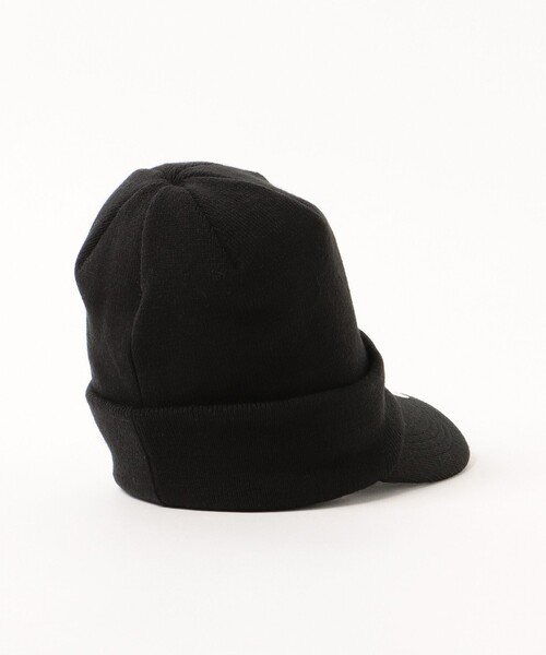 NEW ERA（ニューエラ）の「NEW ERA × BEAMS GOLF / 別注 バイザー ニットキャップ（ニットキャップ/ビーニー・レディース・グレー/ブラック・FREE）」の10枚目の写真