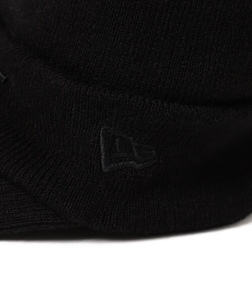 NEW ERA（ニューエラ）の「NEW ERA × BEAMS GOLF / 別注 バイザー ニットキャップ（ニットキャップ/ビーニー・レディース・グレー/ブラック・FREE）」の12枚目の写真