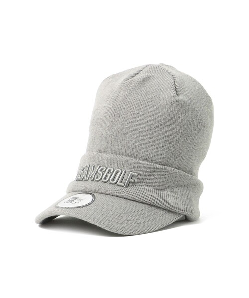 NEW ERA（ニューエラ）の「NEW ERA × BEAMS GOLF / 別注 バイザー ニットキャップ（ニットキャップ/ビーニー・レディース・グレー/ブラック・FREE）」の22枚目の写真